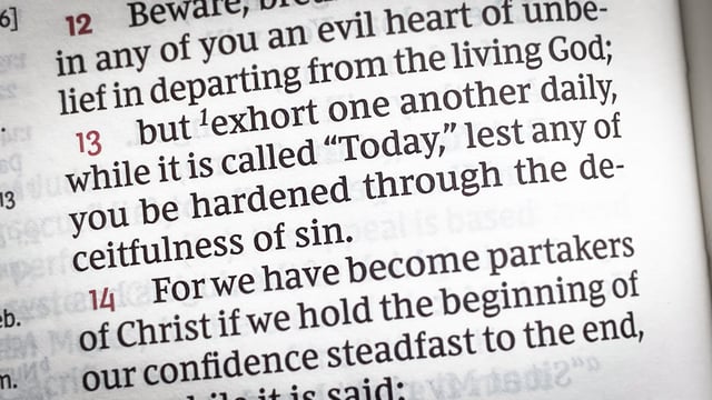 The Meaning of Hebrews 3:13: “Exhort One Another”?