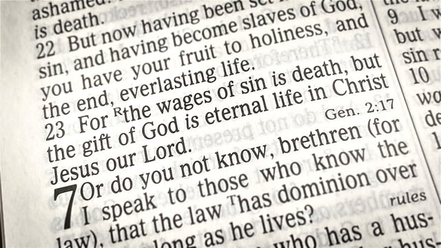 What Is the Meaning of Romans 6:23? The Wages of Sin Is Death?