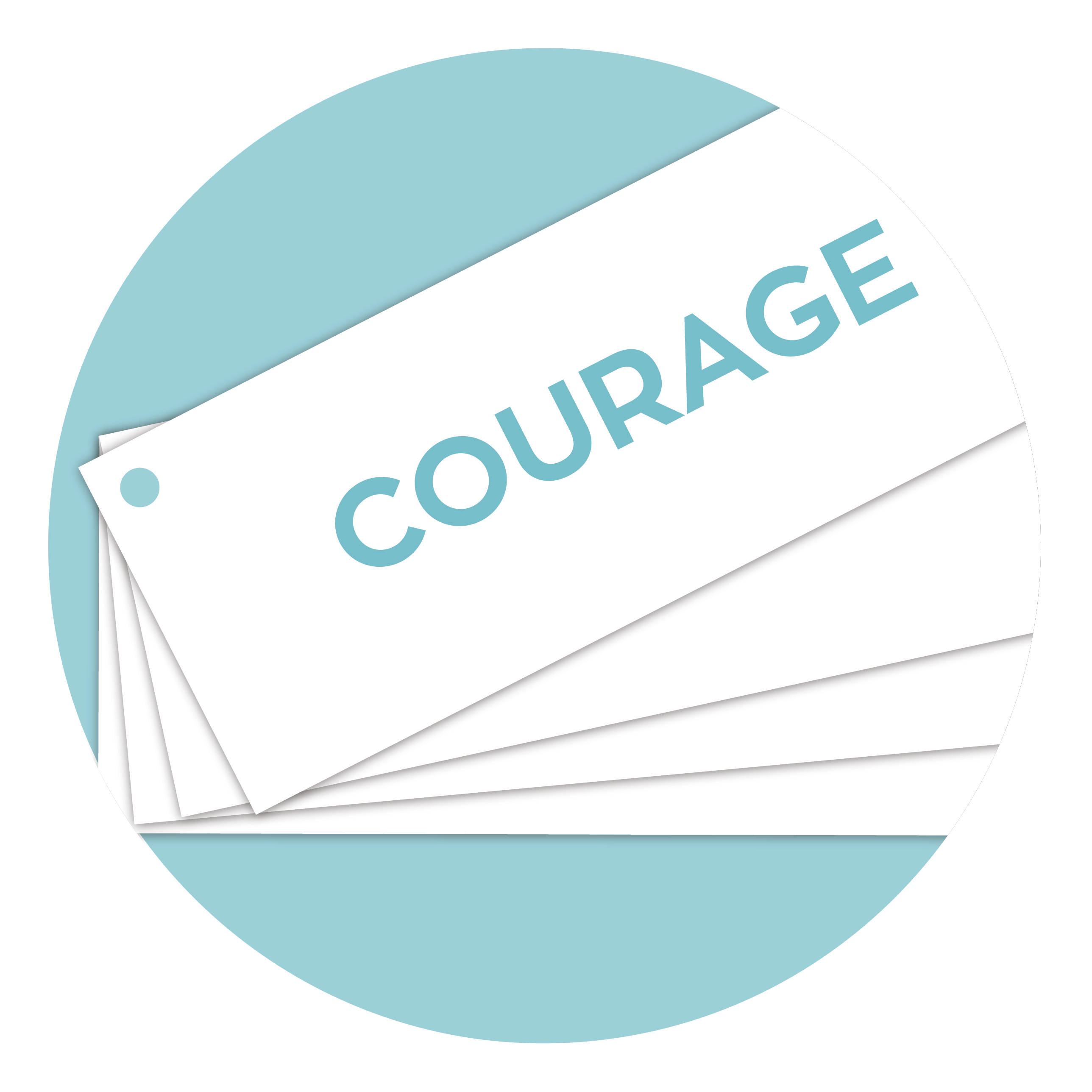 Courage Cards Flip Book
