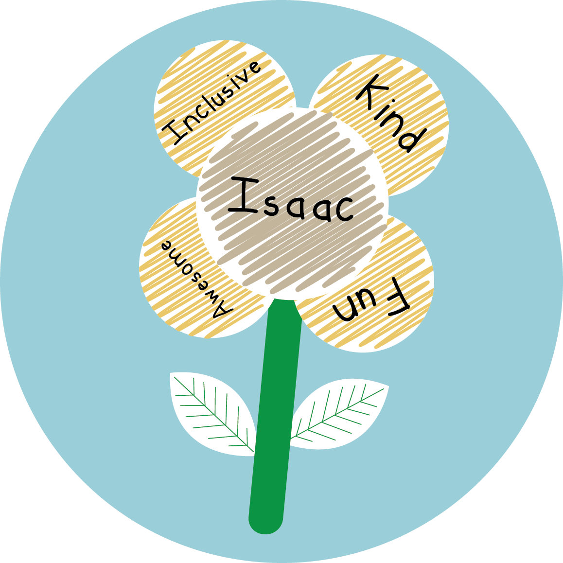 Friendship Flower Cutout