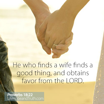 He Who Finds a Wife